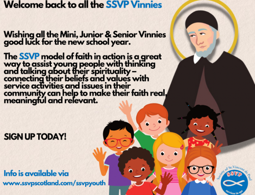 Welcome back to all the SSVP Vinnies
