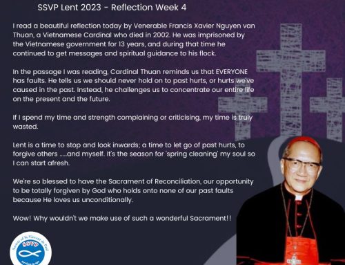 Lenten Reflection – Week 4