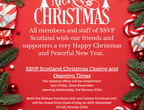Happy Christmas and Peaceful New Year from SSVP