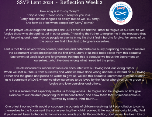 Lent 2024 – Reflection Two