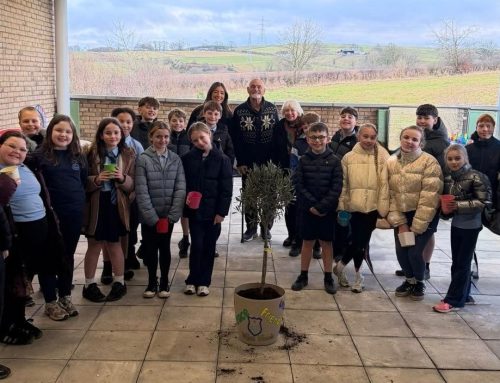 Paisley Pupil’s Olive Tree Becomes a Living Message of Peace